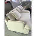 Design moderno divano soggiorno in tessuto cotone dawson